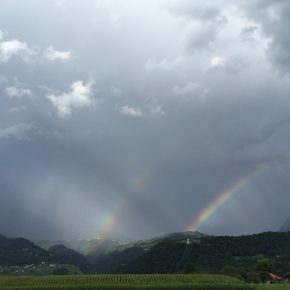 Wetter - Schwer + Dual-Regenbogen