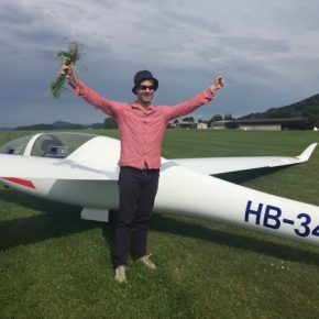 Neuer Pilot: Tobias Brunner