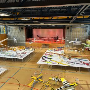 Einsatz an der Modellflugzeug-Ausstellung in Möhlin