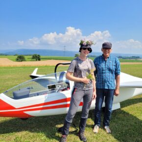 Flugprüfung bestanden