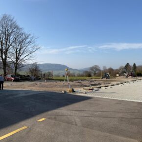 Anhängerplatz sanieren